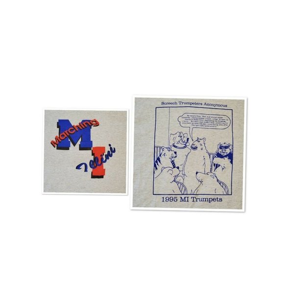 Vintage University Of Illinois Marching Band Shirt - Picture 1 of 11